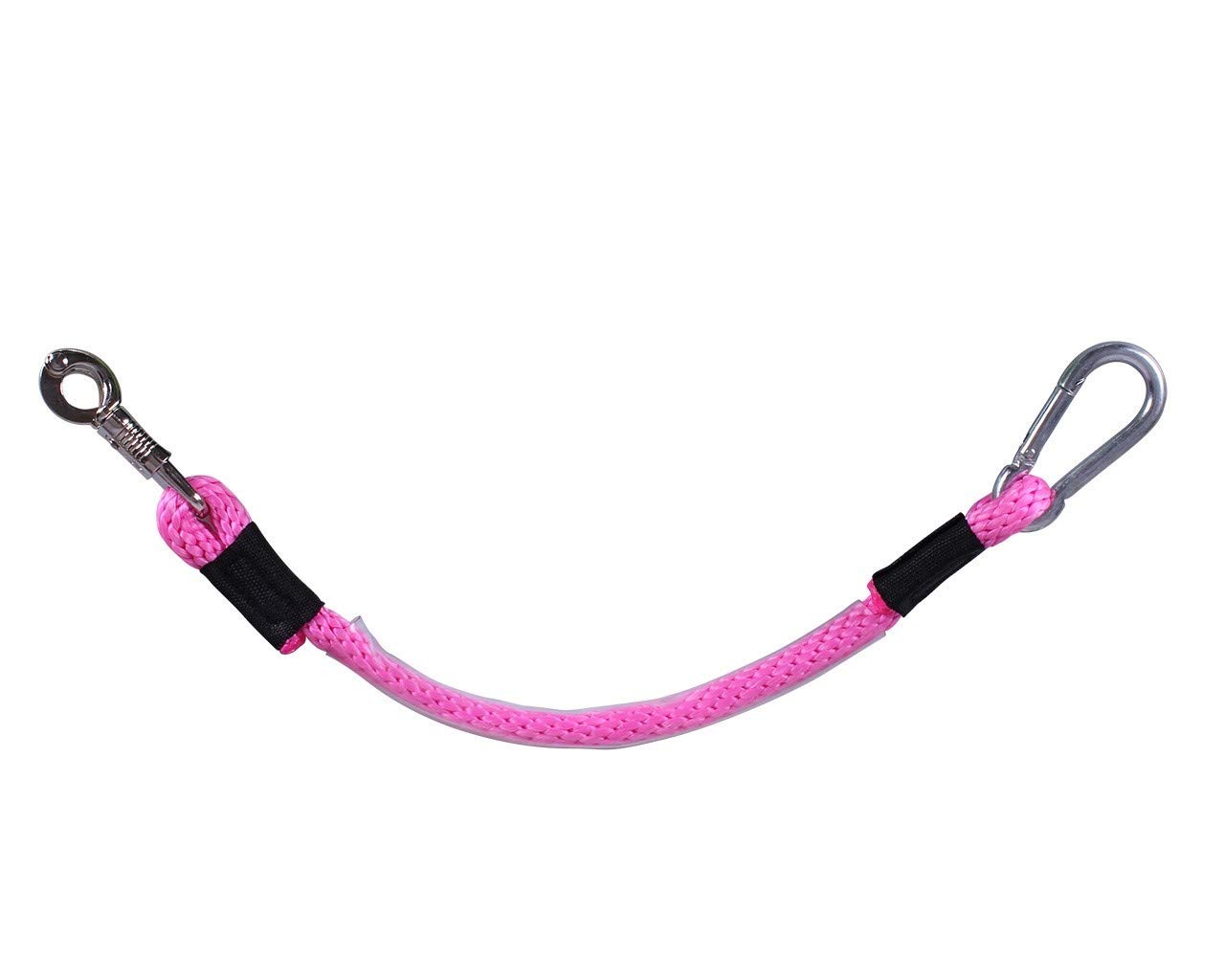 Trailer Tie Safety Tie QHP fuchsia attache sécurité van cheval