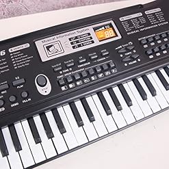 clavier électronique,HUIOP 61 touches noir numérique musique clavier électronique clavier conseil piano électrique enfants cadeau instrument de musique,Black Electronic Keyboard,clavier électronique - Les Beatles, Paul McCartney, John Lennon, RIngo Starr, George Harrison clavier électronique,HUIOP 61 touches noir numérique musique clavier électronique clavier conseil piano électrique enfants cadeau instrument de musique,Black Electronic Keyboard,clavier électronique – Image 7