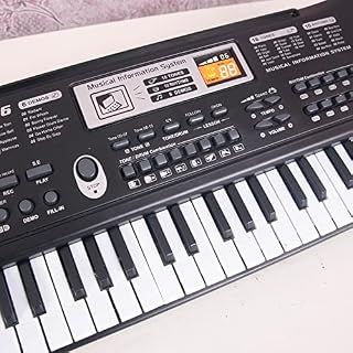 clavier électronique,HUIOP 61 touches noir numérique musique clavier électronique clavier conseil piano électrique enfants cadeau instrument de musique,Black Electronic Keyboard,clavier électronique - Les Beatles, Paul McCartney, John Lennon, RIngo Starr, George Harrison clavier électronique,HUIOP 61 touches noir numérique musique clavier électronique clavier conseil piano électrique enfants cadeau instrument de musique,Black Electronic Keyboard,clavier électronique – Image 7