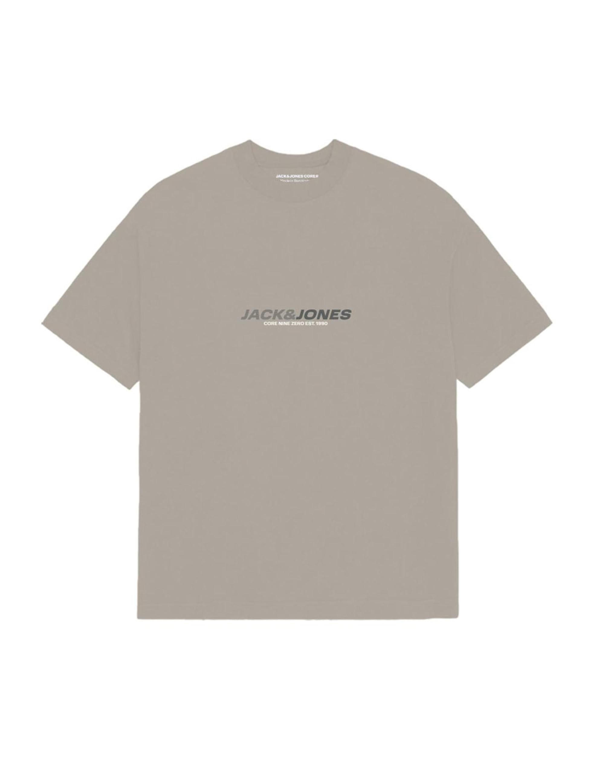 JACK & JONES Jcotarmac Branding Tee Ss Crew Neck FST