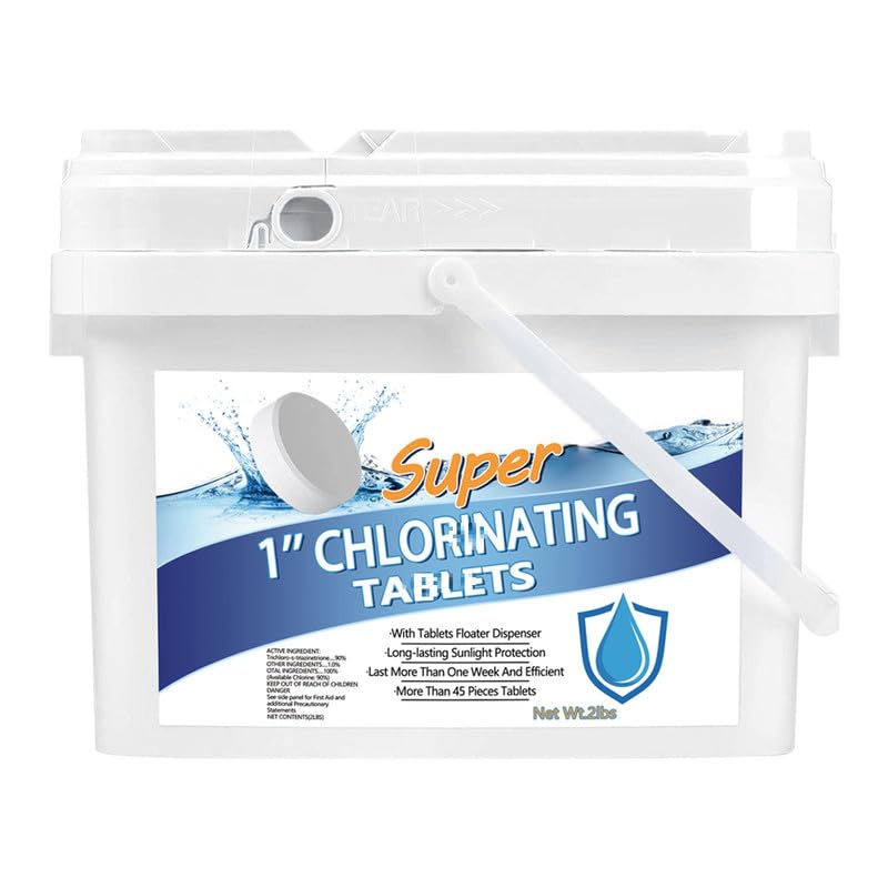 2Lbs Chlorine Tablets Sustainable Chlorinating Tablets for Pool Water