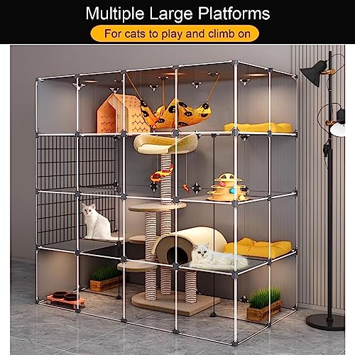 Cage pour chat grande taille transparente pour éviter les griffures - 6