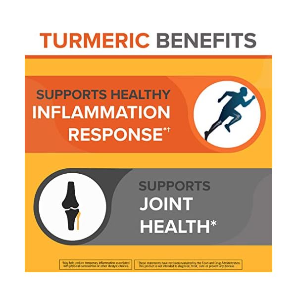 Turmeric-Curcumin-Capsules-Qunol-with-Ultra-High-Absorption-1000mg-Joint-Support-Dietary-Supplement-Extra-Strength-120-Vegetarian-Capsules Qunol Turmeric Curcumin Supplement, Turmeric 1000mg With Ultra High Absorption, Joint Support Supplement, Extra Strength Turmeric Capsules, 2 Month Supply, 120 Count (Pack of 1)