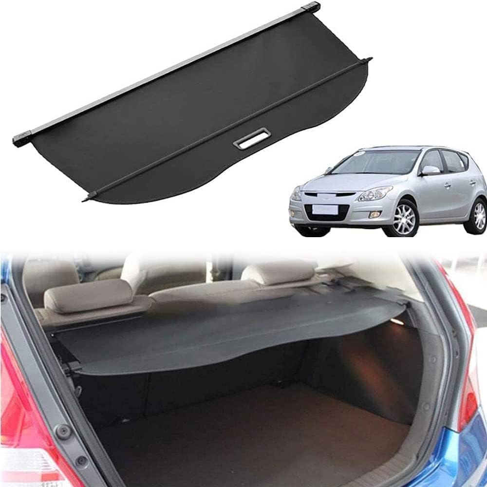 Cortina maletero para Hyundai i30 Hatchback 2009-2019 con cubierta retráctil