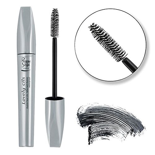 Preciosa pestañas rimel a prueba de agua Negro 130651 Peggy Sage