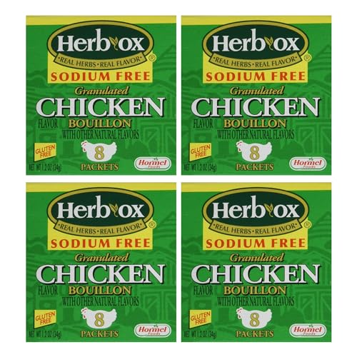 image for Granulated Chicken Bouillon Bundle. Includes Four 1.2 Oz 8ct each Box 
