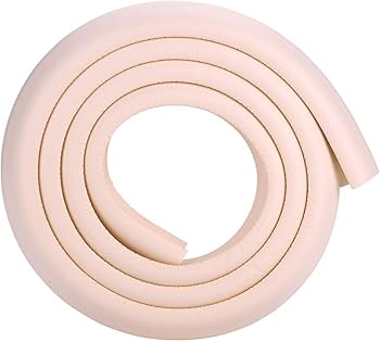 Baby Proofing Hoekbeschermers Zachte Tafels Hoekbeschermers Baby Kindveiligheid,5m/16.4ft Randbeschermers Bumperbeschermers voor Kasten, Tafels,Laden,Bruin-20×20×2mm