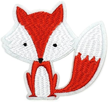 Summerz Fox Sew-on/Iron Embroidered Patch Motif Applique