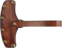 Vista 2 de TOURBON Funda para cabeza de hacha de hacha vintage Leaher