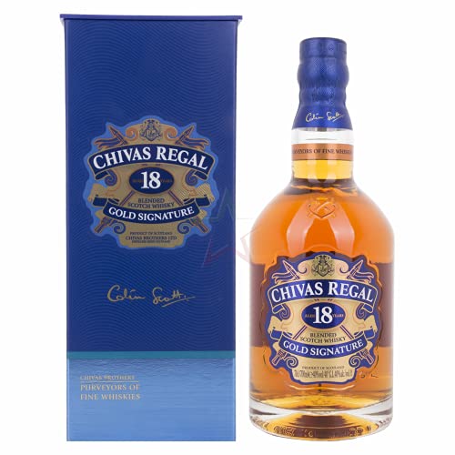 Chivas Regal 18 Years Old GOLD SIGNATURE Blended Scotch Whisky 40 00% 0 70 Liter