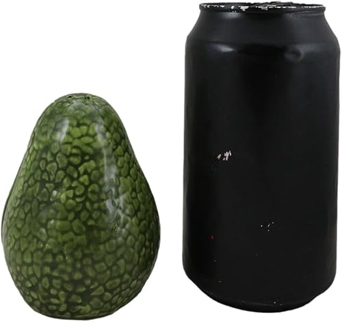 Miniatura 3 de Ebros - Juego de salero y pimentero de cerámica de superalimento delicioso en mitades de aguacate, figuras de fiesta, cocina, mesa, frutas,