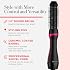 REVLON One-Step Hair Dryer and Styler - Root Booster Round Brush for Styling, Dryer Brush for Fast and Easy Salon-Quality Blowout, More Shine and Less Frizz (1-1/2 in)