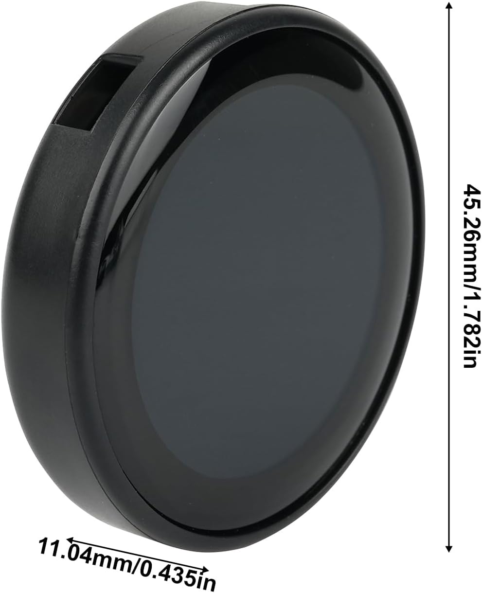 Side view of the DIYmall ESP32-2424S012C module with dimensions: 45.26mm (1.782in) height and 11.04mm (0.435in) thickness.