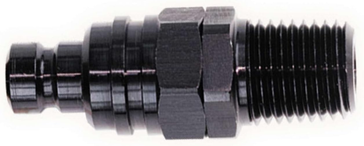 Conector Masculino 1/8" NPT Preto 22802 - Plugue de Alta Qualidade