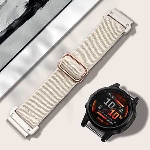 Correa elástica de nylon 26 mm compatible Garmin miniatura 3