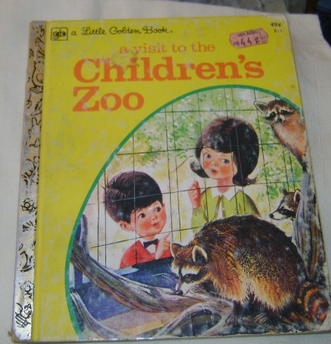 A Visit to the Children's Zoo (A Little Golden ... B0025VCOWE Book Cover