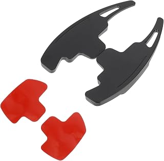 DRESSOOS 2 Peças Paddle Shifter Astetic Decoração De Quarto Goblincore Pás De Volante Shifter Estendido Decoração De Interiores De Automóveis Volante Shifter Liga De Alumínio Carro Interno