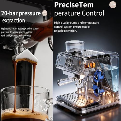 Cafetera con molinillo totalmente automática y 18 ajustes de molienda 4