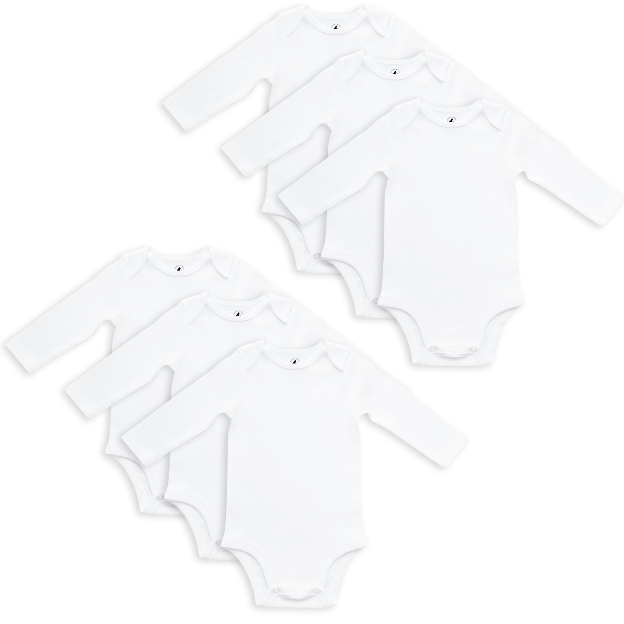 Bramble & Bear Body Bebé Manga Corta/Largo Pack de 3/6 - Body Bebé Unisex de Algodón Orgánico para Bebés de 0 a 3 años — view 8