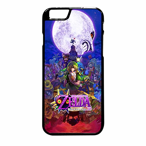 The Legend Of Zelda Majora S Mask 3d iPhone 6 Plus/6s Plus Case (Black Plastic)