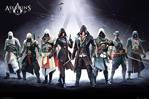 GB eye Assassins Creed, Characters, Maxi Poster (61x91.5cm), Paper, Multicolour, 24 x 36 inches