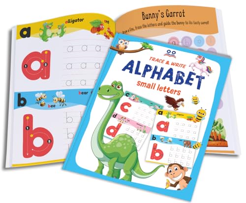 Image of Tracing Books for Kids | Pencil Control Activity Book for Kids [4 Books] | Premium Quality Writing Practice Books - Alphabet ABC (Capital & Small Letters), Numbers, Lines & Pattern | Ages: 2 - 5 Years