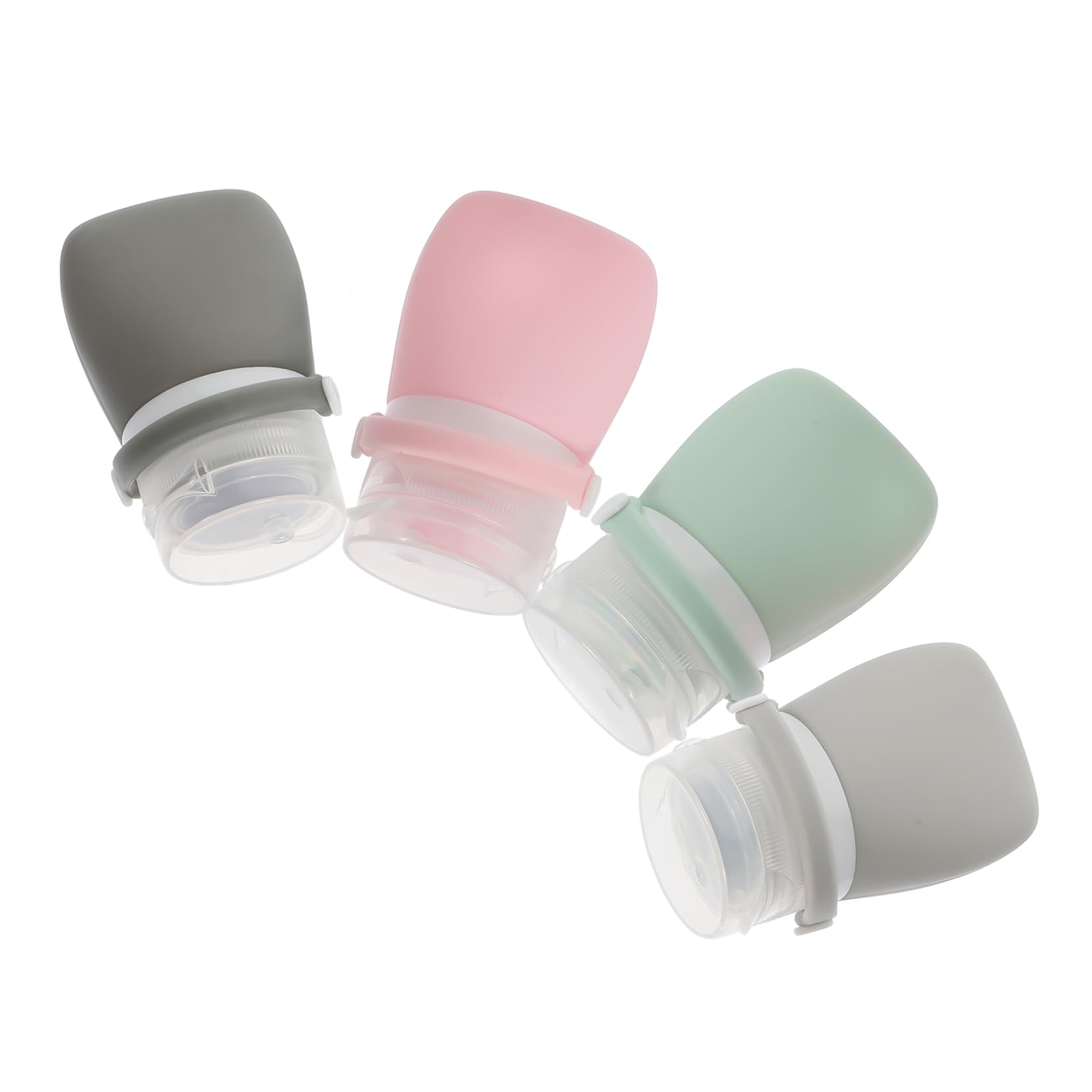 MAGICLULU 12 Pz Imbottigliato Contenitori articoli da toeletta ricaricabili aereo cosmetico travel size bottles travel bottles bottiglie di lozione bottiglie da viaggio Gel di silice