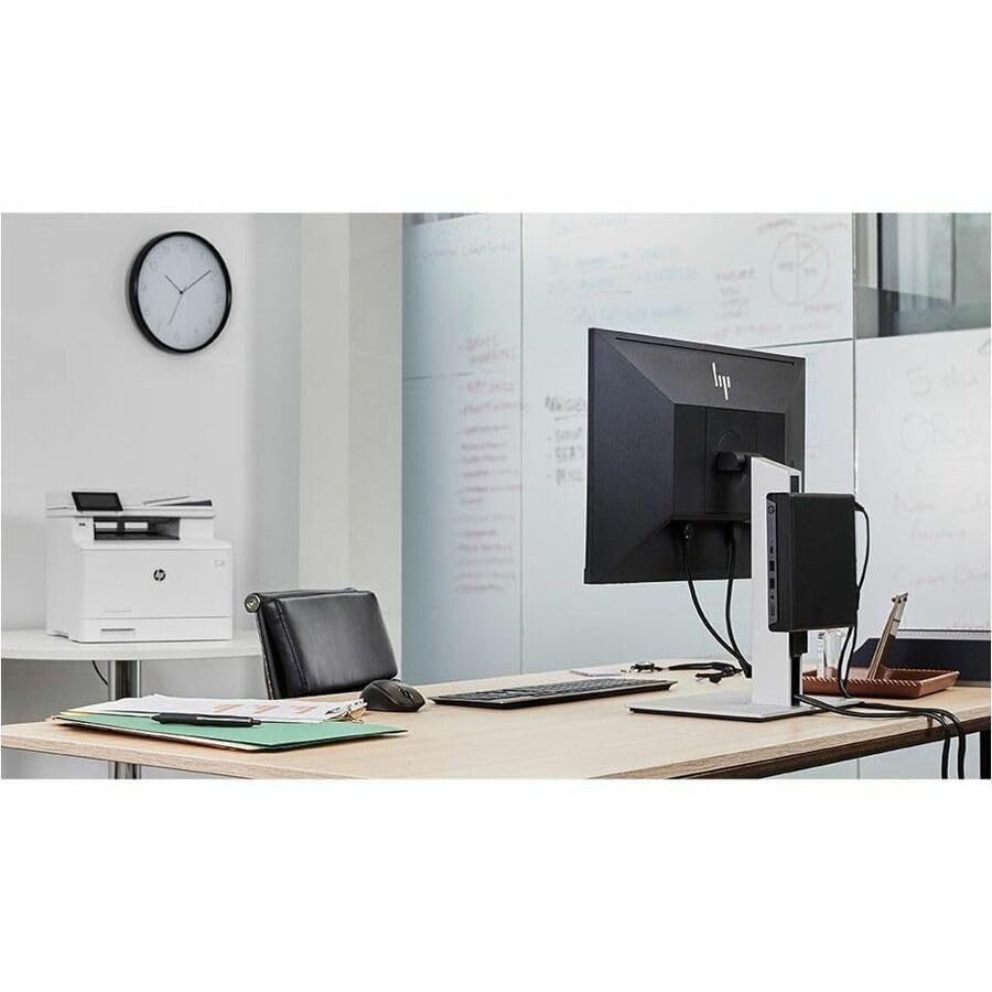 Image of HP Pro Mini 400 G9 Desktop Computer, Jack Black