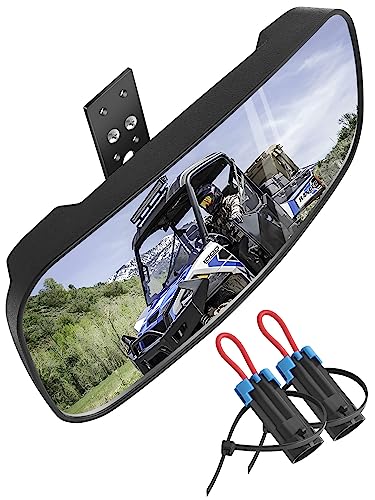 Polaris Ranger Rear View Mirror, HD Center Rear View Mirror for P...