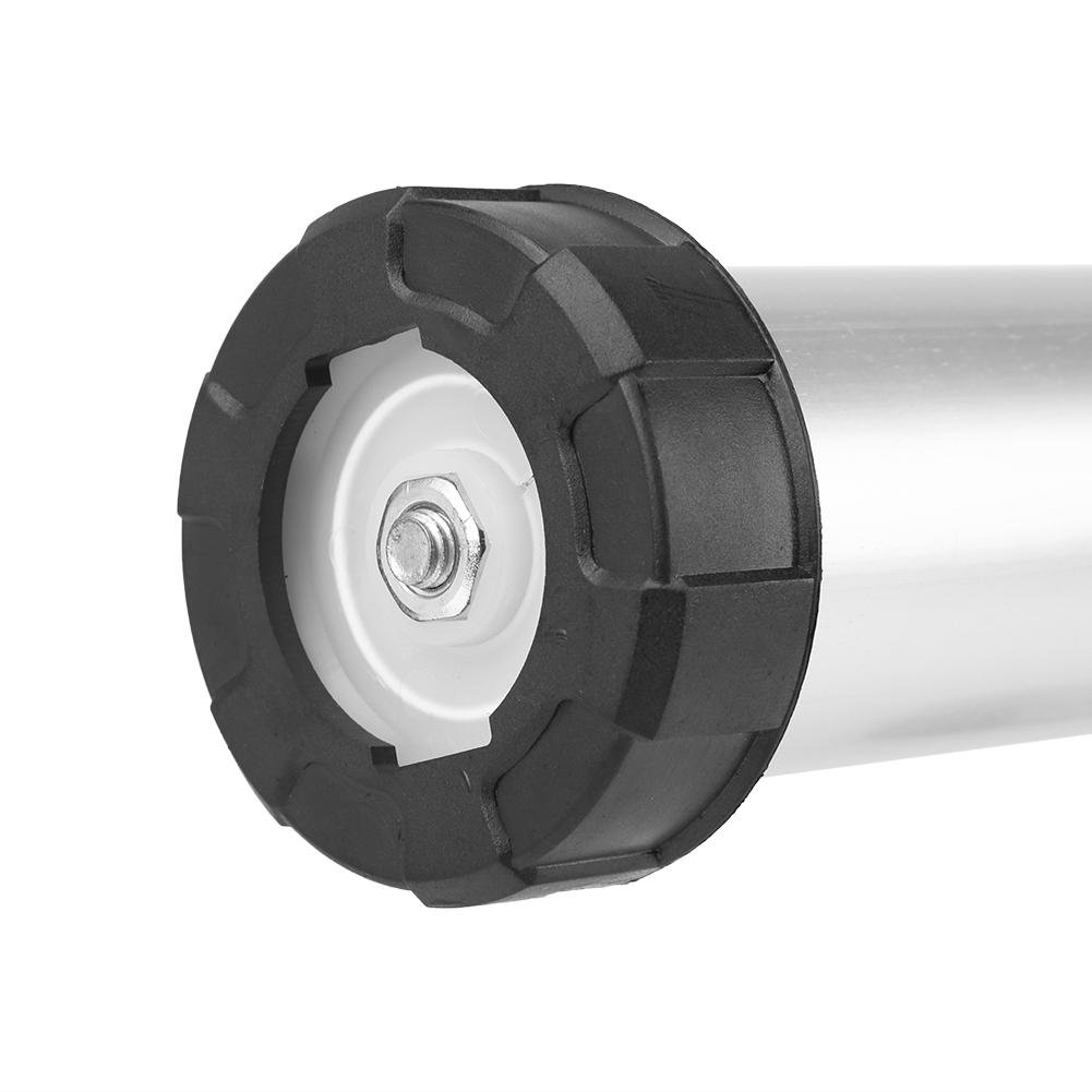 Ausla Pistola per Silicone Professionale, Lega di Alluminio, 600ml, Set con 10 Ugelli, per Calafataggio e Sigillatura