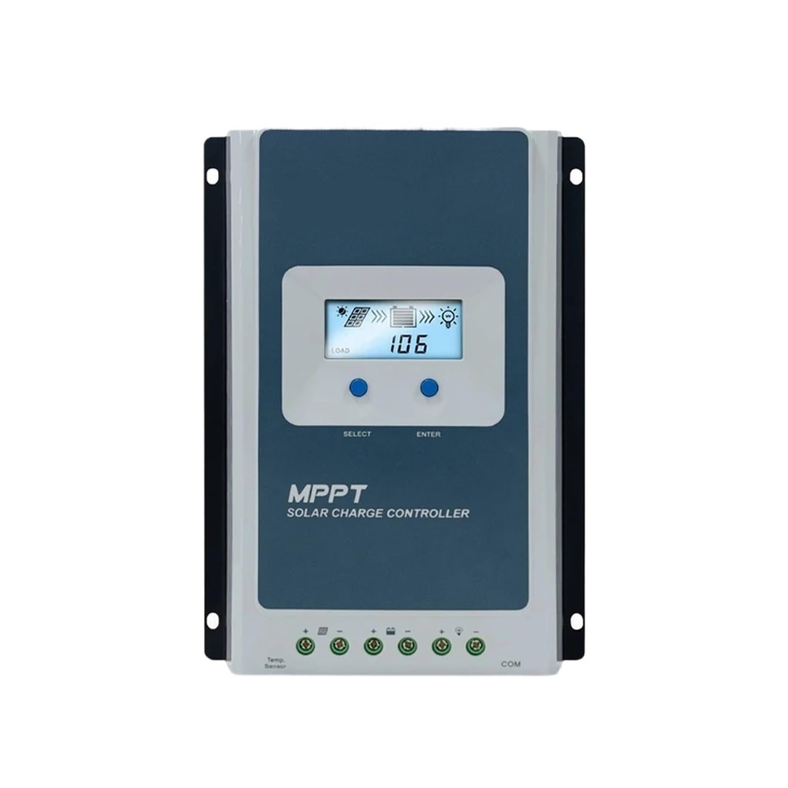 Regulator ładowania słonecznego 40 A MPPT 12 V 24 V napięcie akumulatora maks. regulator panelu słonecznego 100 V z monitorem danych MT52 (tylko kontroler)