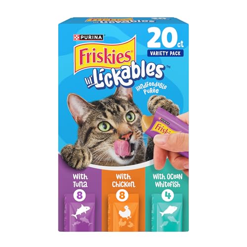 Purina Friskies Lil’ Lickables with Chicken, with Tuna or with