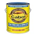 Cabot Wood Toned Stain + Sealer, Low VOC Exterior Natural Wood Stain, Natural, Gallon