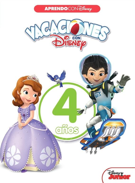Vacaciones con Disney (Disney. Cuaderno de vacaciones 4 años) (Aprendo con Disney)