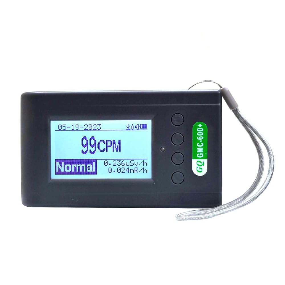 Geiger Counter Dosimeter Alpha Beta Gamma X-Rays Detector for Real Time Testing Evaluation For Hospital Radiation, Monitoring for Cancer, Food, Indoor/Outdoor | Model: GQ GMC 600 Plus-image-16