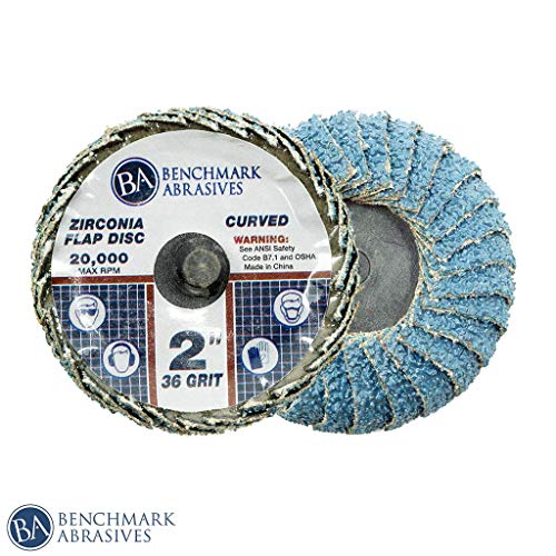 2" Benchmark Abrasives Extra Coarse Quick Change Strip & Clean Discs - 10 Pack - View #12