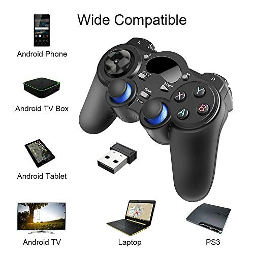 MEISI 2. Controlador Sem Fio 4G Adaptador de Gamepad Sem Fio Compatível Com Telefones/Tablets/Caixas
