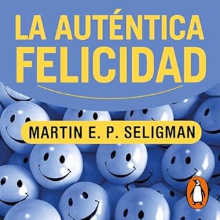 Diseño de la portada del título La aut&eacute;ntica felicidad