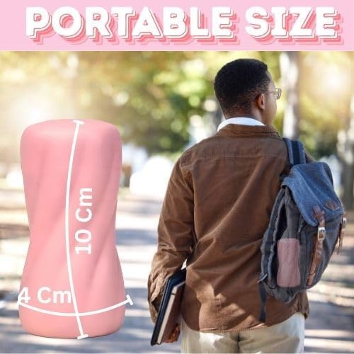 Image of Muscle Relaxation Massager, Waterproof Pain Relief Device (Pink E1)