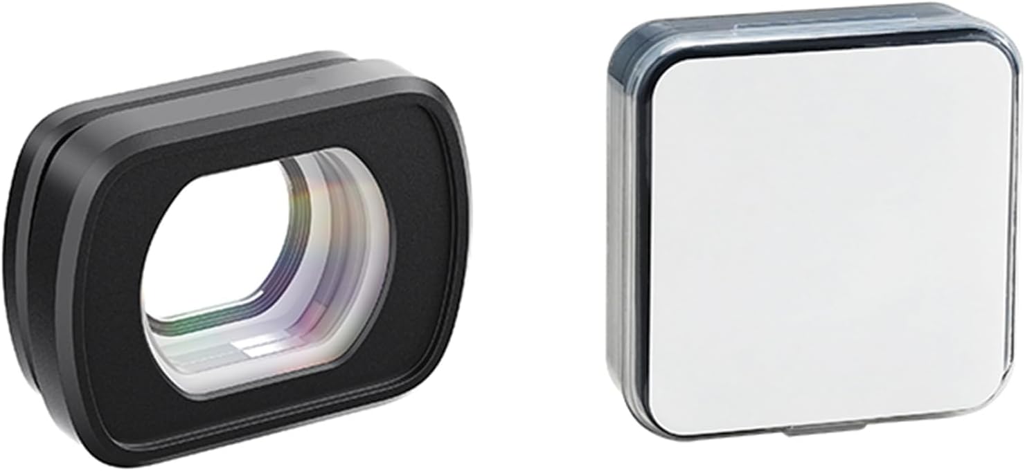 Magnetic Macro Lens and Wide Angle Lens Filter Kit for DJI Osmo Pocket 3 Camera (Wide Angle Lens)
