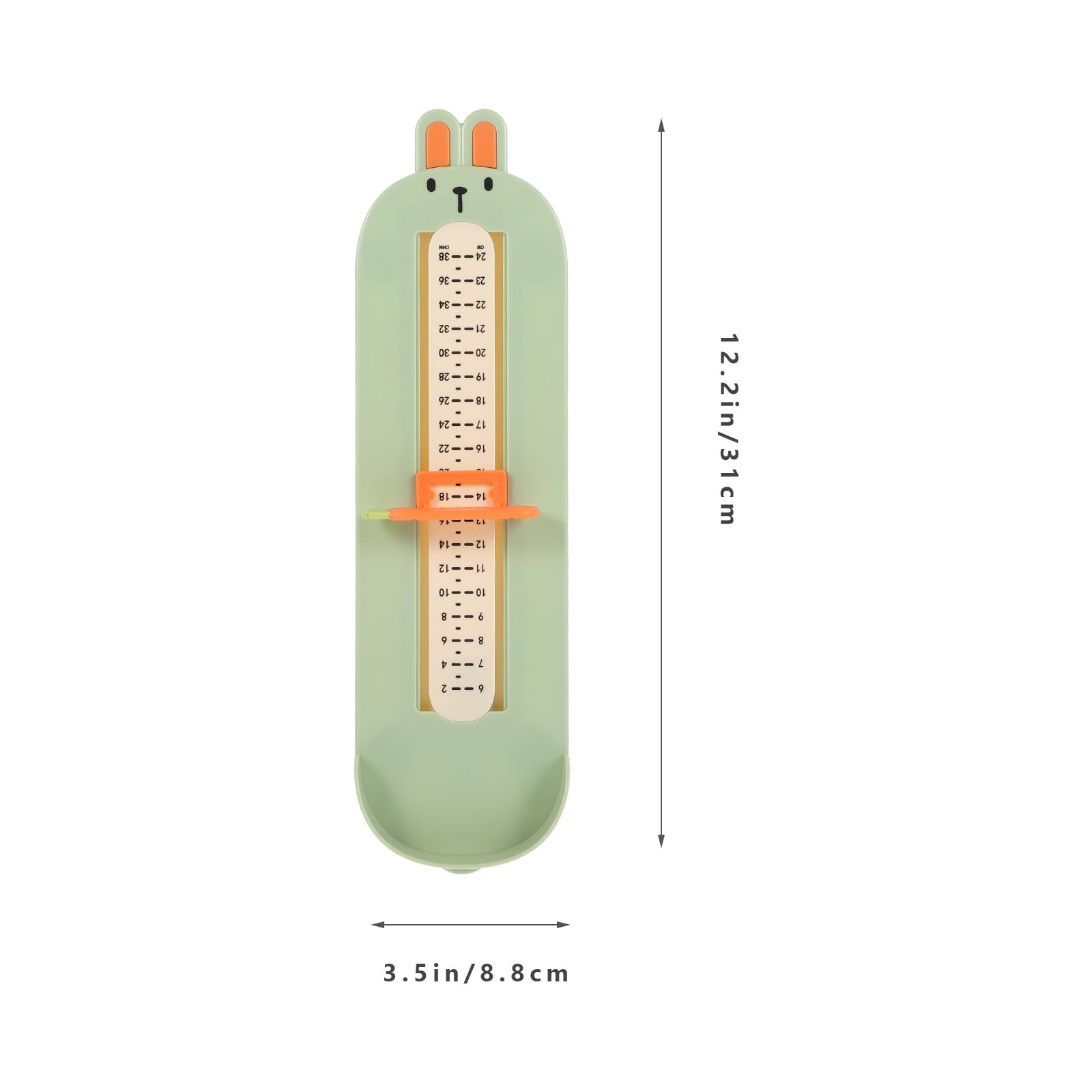 minkissy Dispositif De Mesure Des Pieds Pour Enfants Règle Ajustable Outil De Mesure Pied Enfant Taille Française Chaussures Bébé Garçon Fille À Domicile