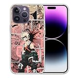 Phone Case Katsuki Cover Bakugo Friend Protect Shockproof Birthday Compatible with iPhone 16 15 14 Pro Max 13 12 Mini 11 X Xs Xr 8 7 6 SE Plus for Samsung S21 S22 S23 S24 Clear