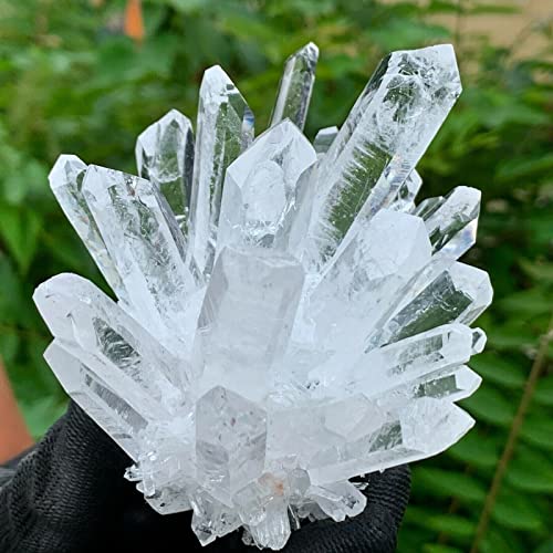 Quartz blanc clair en cristal brut de 700g pour votre decoration - 7