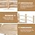Giantex 5 FT Wooden Garden Bridge, Classic Wood Arc Footbridge with Railings, 400 lbs Capacity, Decorative Pond Bridge for Outdoor Garden Yard Backyard Creek Farm (Natural)