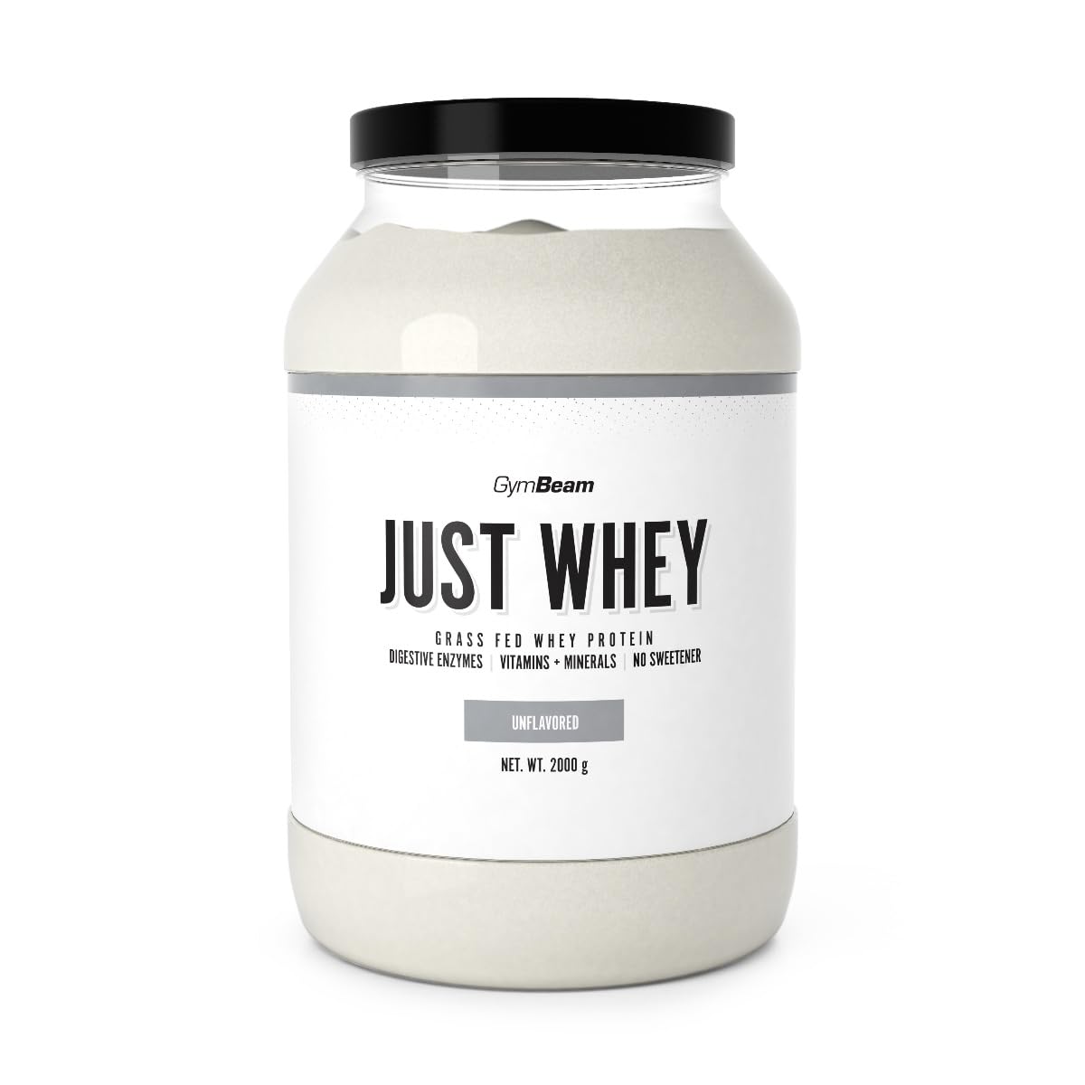 GymBeam Just Whey Protéine en Poudre – Sans arôme – 2000 g