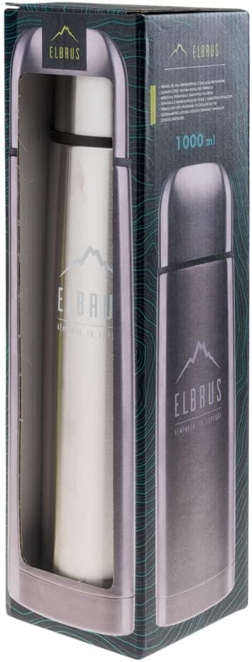 Elbrus Thermos Garde 1000 ML 92800398172 Thermo, Adults Unisex, Grey (Grey), One Size