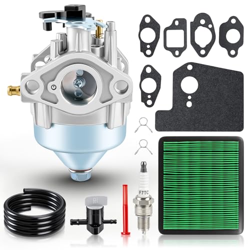 Topkidame GCV170 Carburetor Compatible with Honda GCV170LA GCV200LA HRN216 HRX217K6 Lawn Mowers Compatible with GCV170LA G5B GCV170LA G5BR GCV170LA S3B Engine with Tune Up Kit