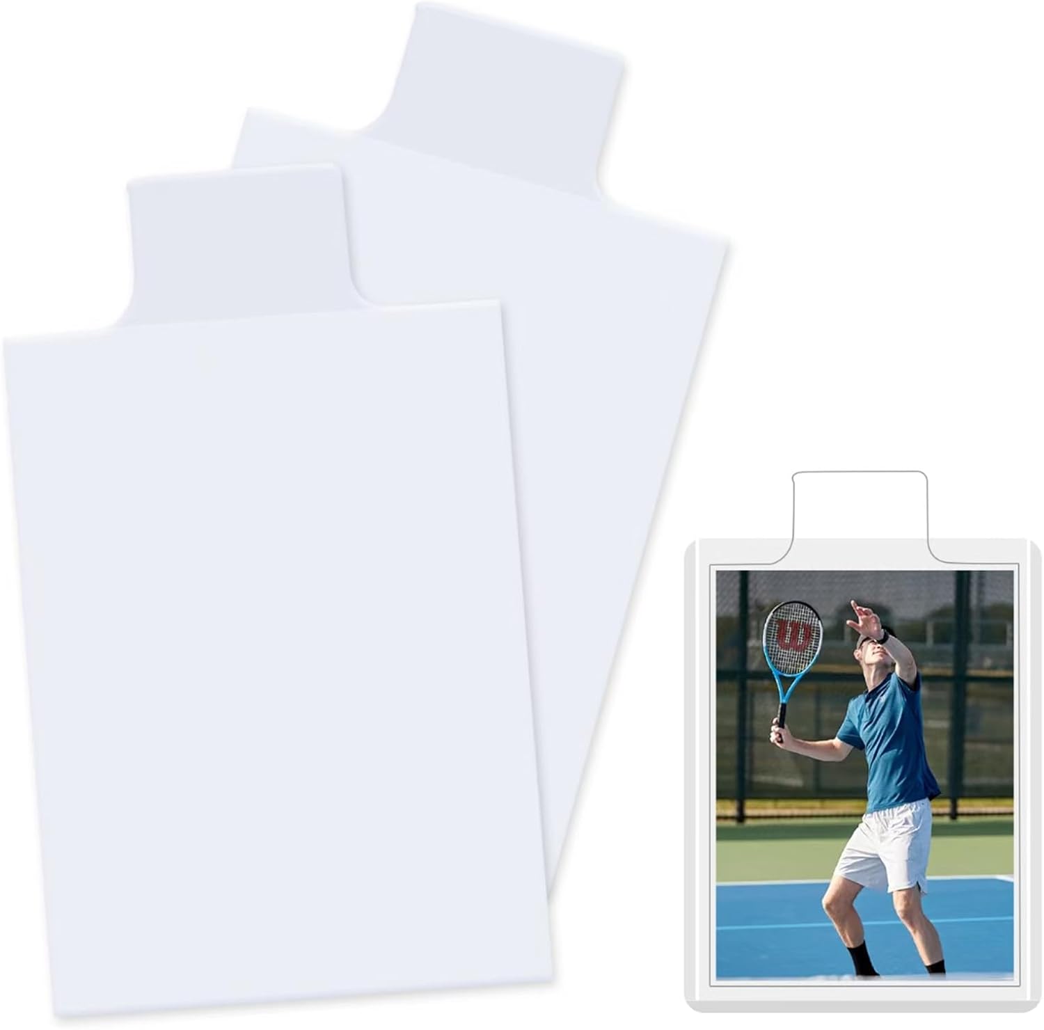 200PCS Tabbed Sleeves for Toploader and Card Saver & Semi Rigid Holders, Easy-Pull Tabs Protect Sports Card, TCG & MTG Cards Top Loader