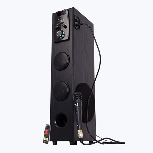 ZEBRONICS Zeb Impact 50W Tower Speaker with Wireless BT/USB/