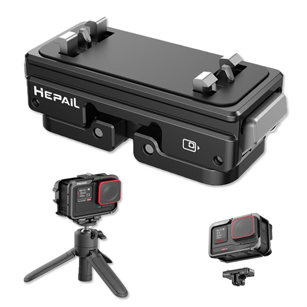 Base Magnética De Liberación Rápida 360° Para Insta360 Ace Pro/Ace | Soporte Aleación Aluminio Accesorios Cámara Deportiva